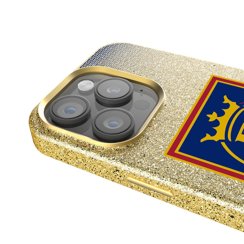 Real Salt Lake Linen iPhone Bling Phone Case for Apple iPhone Detail.Jpg