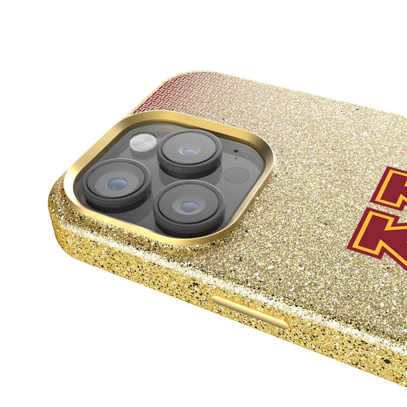 University of Minnesota Golden Gophers Linen iPhone Bling Phone Case for Apple iPhone Detail.Jpg