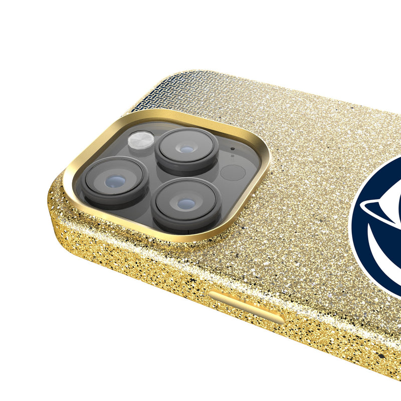 Pennsylvania State University Nittany Lions Linen iPhone Bling Phone Case for Apple iPhone Detail.Jpg
