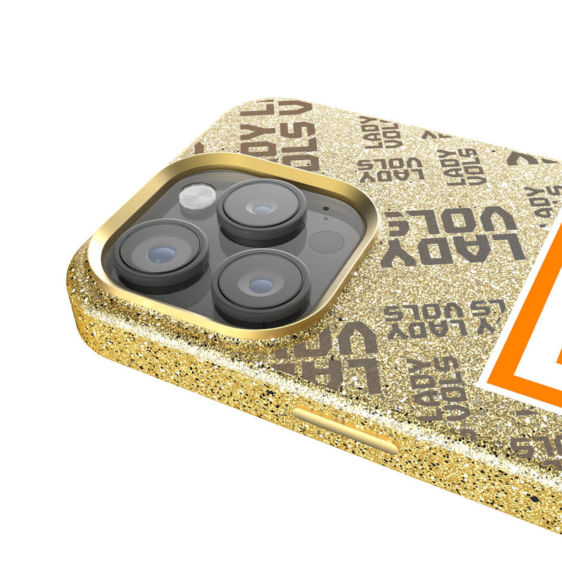 University of Tennessee Volunteers Quadtile iPhone Bling Phone Case for Apple iPhone Detail.Jpg