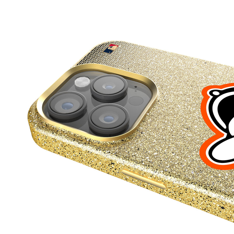 Baltimore Orioles 1955 - Cooperstown Collection Linen iPhone Bling Phone Case for Apple iPhone Detail.Jpg