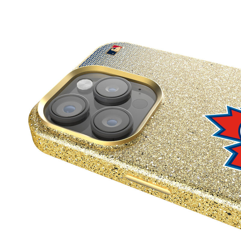 Toronto Blue Jays 1997-2002 - Cooperstown Collection Linen iPhone Bling Phone Case for Apple iPhone Detail.Jpg