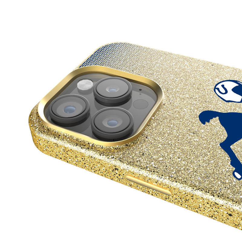 Baltimore Colts 1946 Historic Collection Linen iPhone Bling Phone Case for Apple iPhone Detail.Jpg
