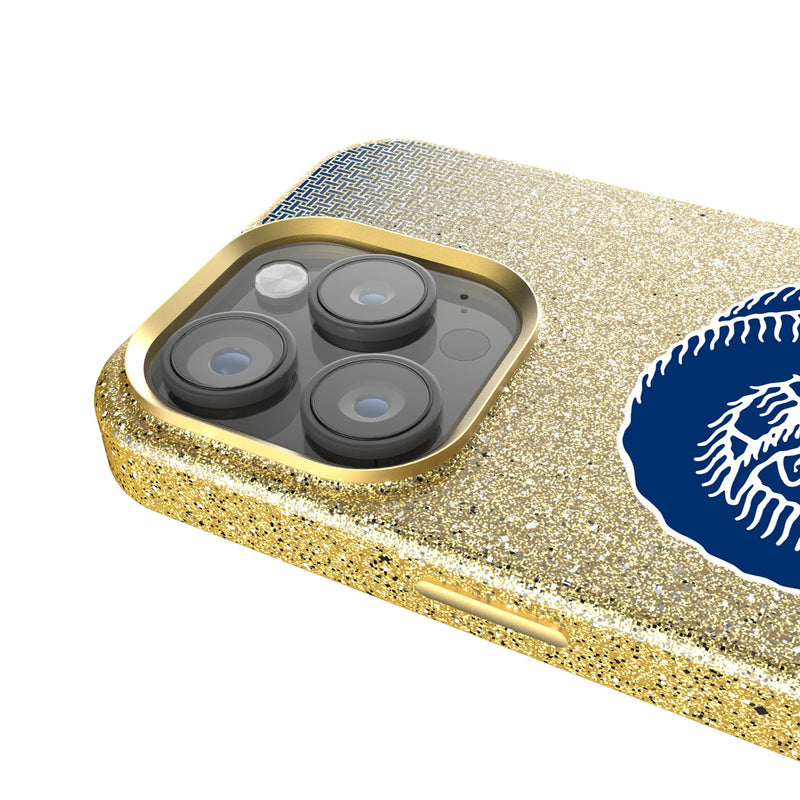 Los Angeles Rams Historic Collection Linen iPhone Bling Phone Case for Apple iPhone Detail.Jpg