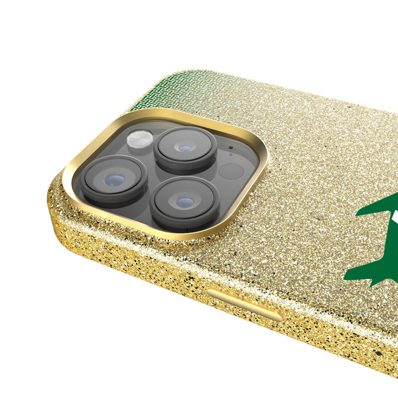 New York Jets 1963 Historic Collection Linen iPhone Bling Phone Case for Apple iPhone Detail.Jpg