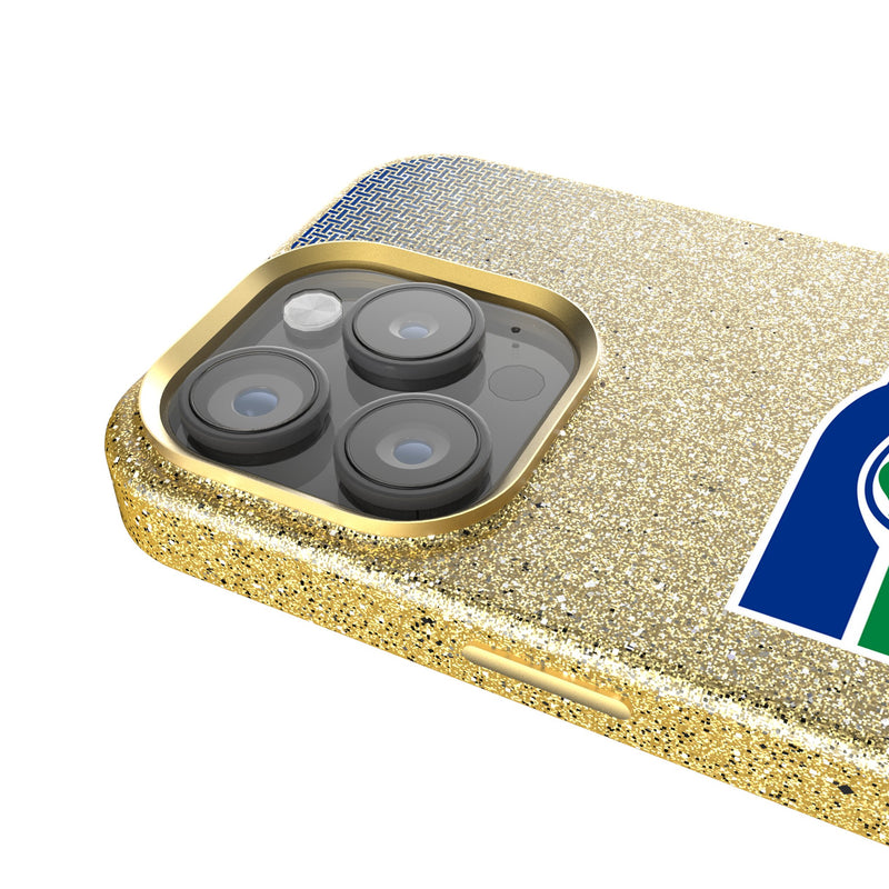 Seattle Seahawks Historic Collection Linen iPhone Bling Phone Case for Apple iPhone Detail.Jpg