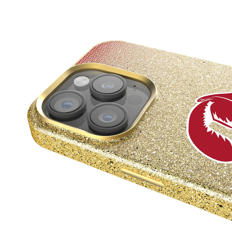 Tampa Bay Buccaneers Historic Collection Linen iPhone Bling Phone Case for Apple iPhone Detail.Jpg