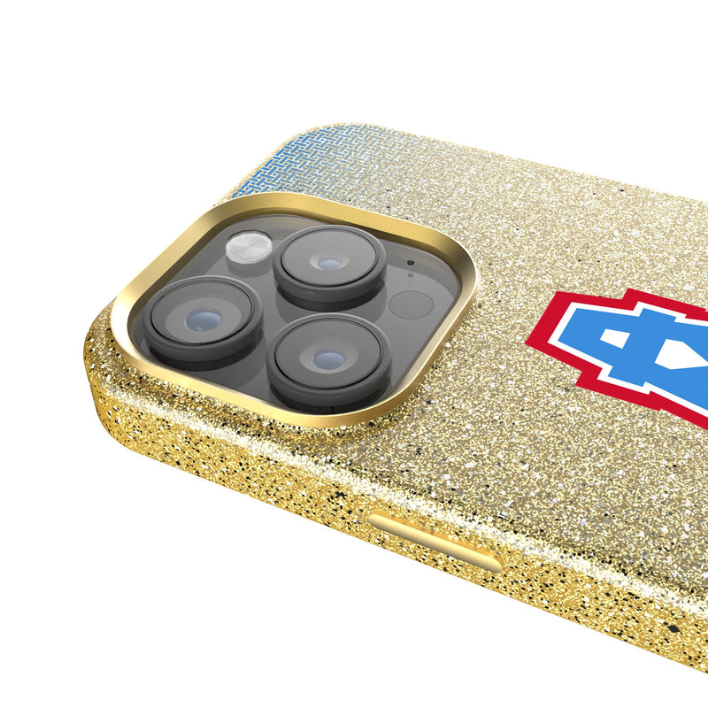 Houston Oilers Historic Collection Linen iPhone Bling Phone Case for Apple iPhone Detail.Jpg