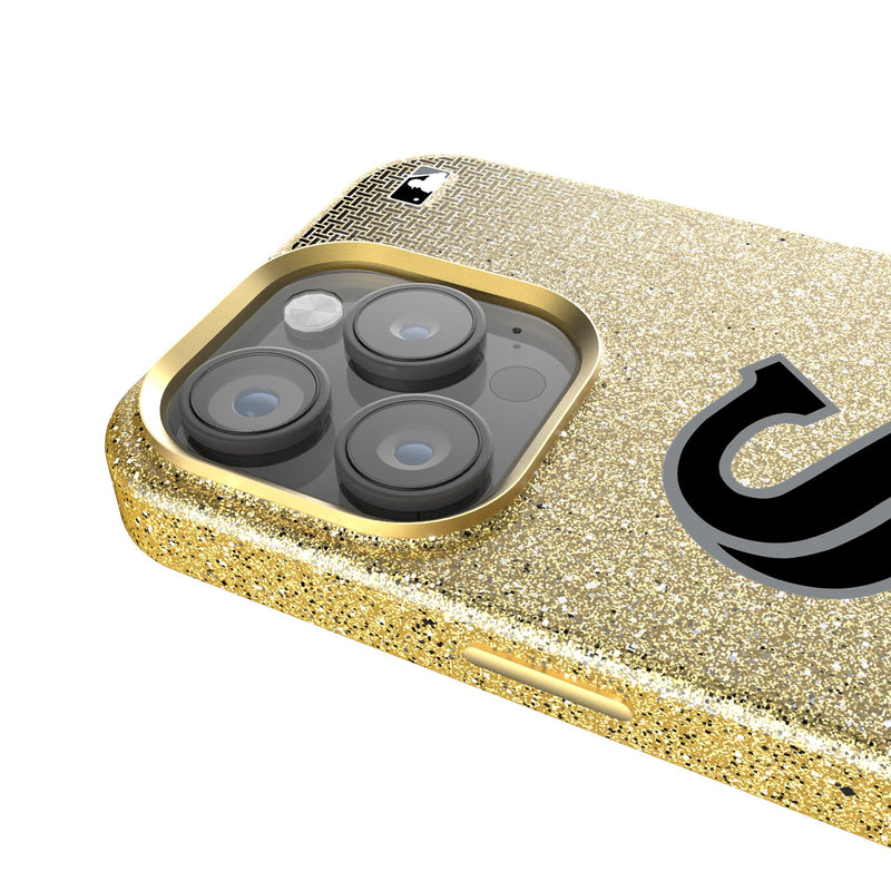 Chicago White Sox Linen iPhone Bling Phone Case for Apple iPhone Detail.Jpg