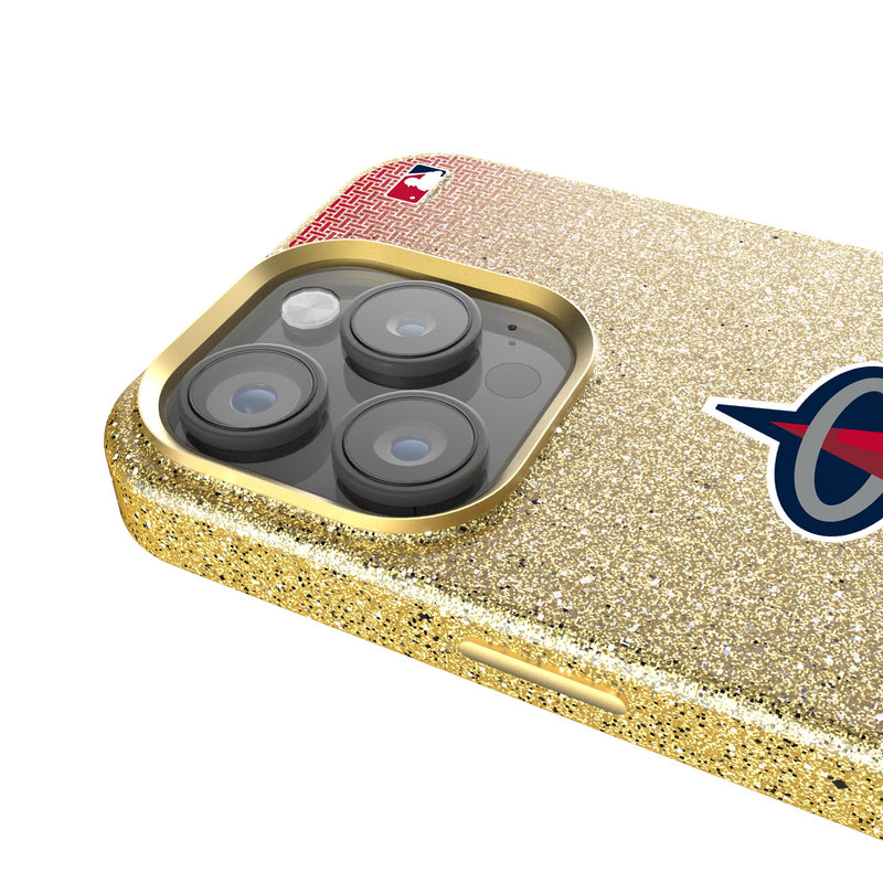 Los Angeles Angels Linen iPhone Bling Phone Case for Apple iPhone Detail.Jpg