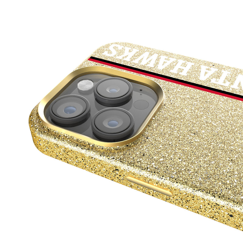 Atlanta Hawks Sidebar iPhone Bling Phone Case for Apple iPhone Detail.Jpg
