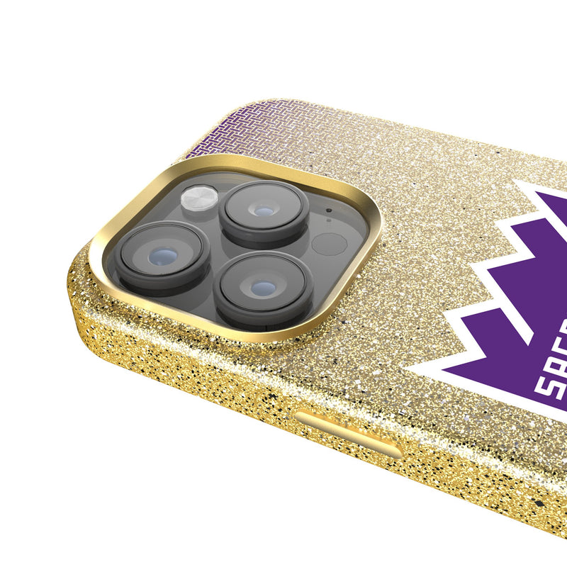 Sacramento Kings Linen iPhone Bling Phone Case for Apple iPhone Detail.Jpg