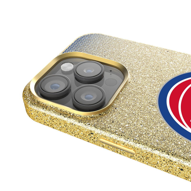 Detroit Pistons Linen iPhone Bling Phone Case for Apple iPhone Detail.Jpg