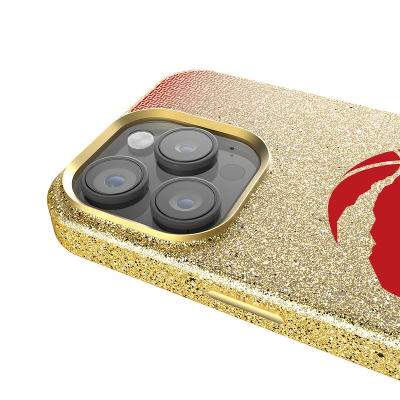 Toronto Raptors Linen iPhone Bling Phone Case for Apple iPhone Detail.Jpg