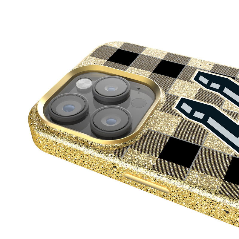 San Antonio Spurs Plaid iPhone Bling Phone Case Detail.Jpg