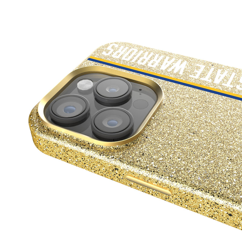 Golden State Warriors Sidebar iPhone Bling Phone Case Detail.Jpg