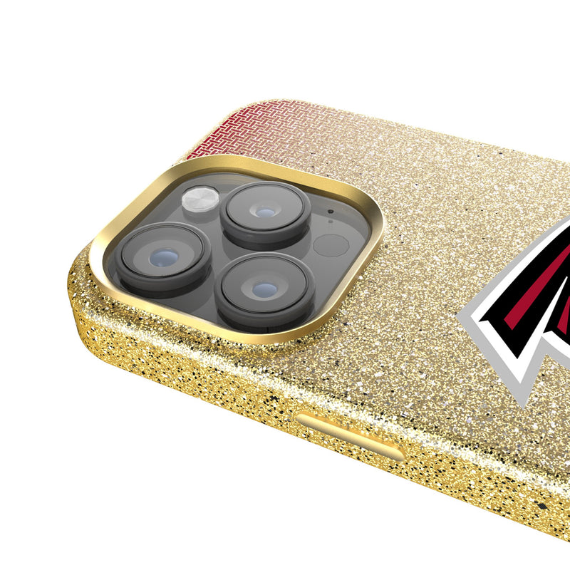 Atlanta Falcons Linen iPhone Bling Phone Case for Apple iPhone Detail.Jpg