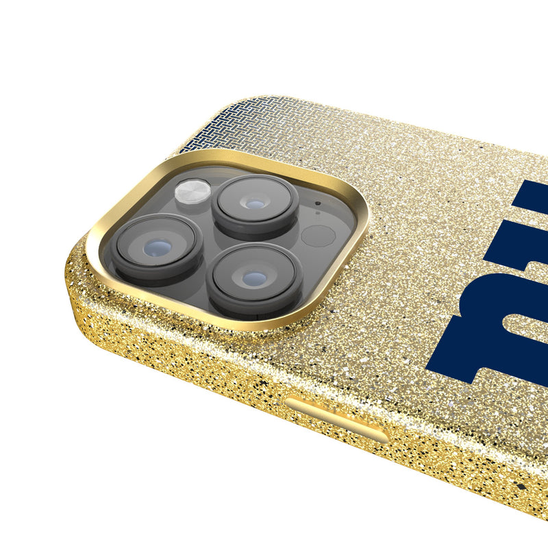 New York Giants Linen iPhone Bling Phone Case for Apple iPhone Detail.Jpg