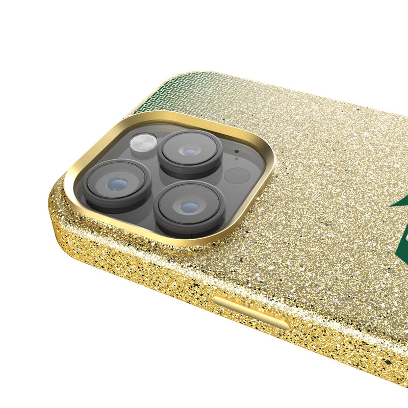 New York Jets Linen iPhone Bling Phone Case for Apple iPhone Detail.Jpg