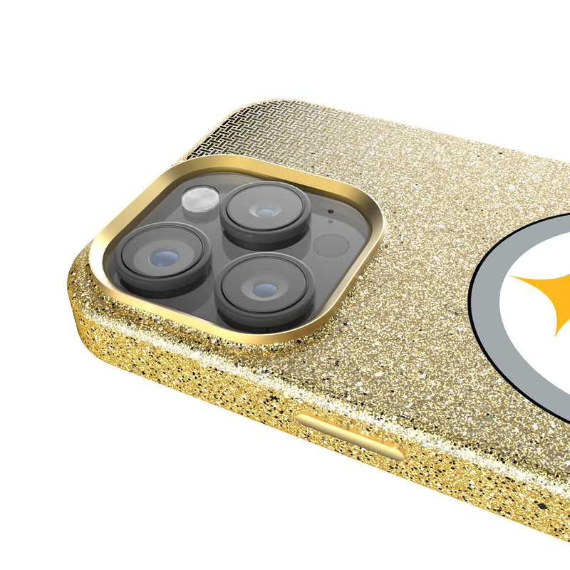 Pittsburgh Steelers Linen iPhone Bling Phone Case for Apple iPhone Detail.Jpg