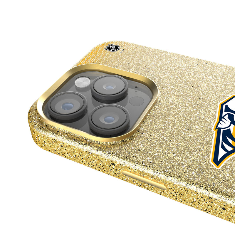 Nashville Predators Linen iPhone Bling Phone Case for Apple iPhone Detail.Jpg