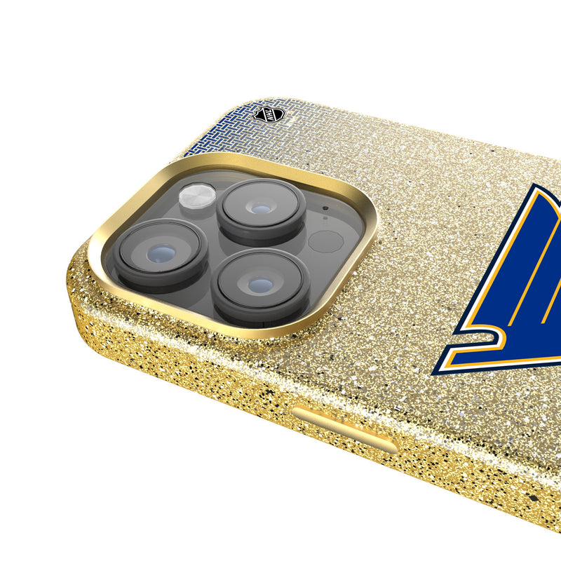 St. Louis Blues Linen iPhone Bling Phone Case for Apple iPhone Detail.Jpg