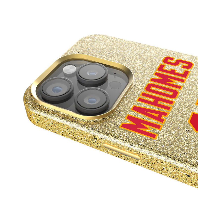 Patrick Mahomes Kansas City Chiefs 15 Ready iPhone Bling Phone Case Detail.Jpg