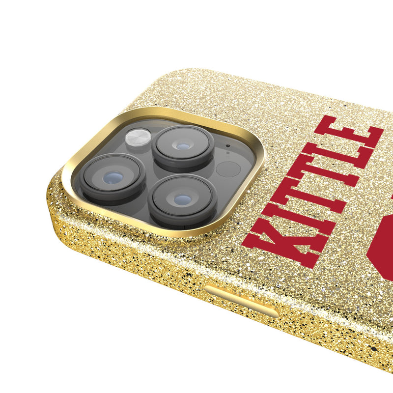 George Kittle San Francisco 49ers 85 Ready iPhone Bling Phone Case Detail.Jpg