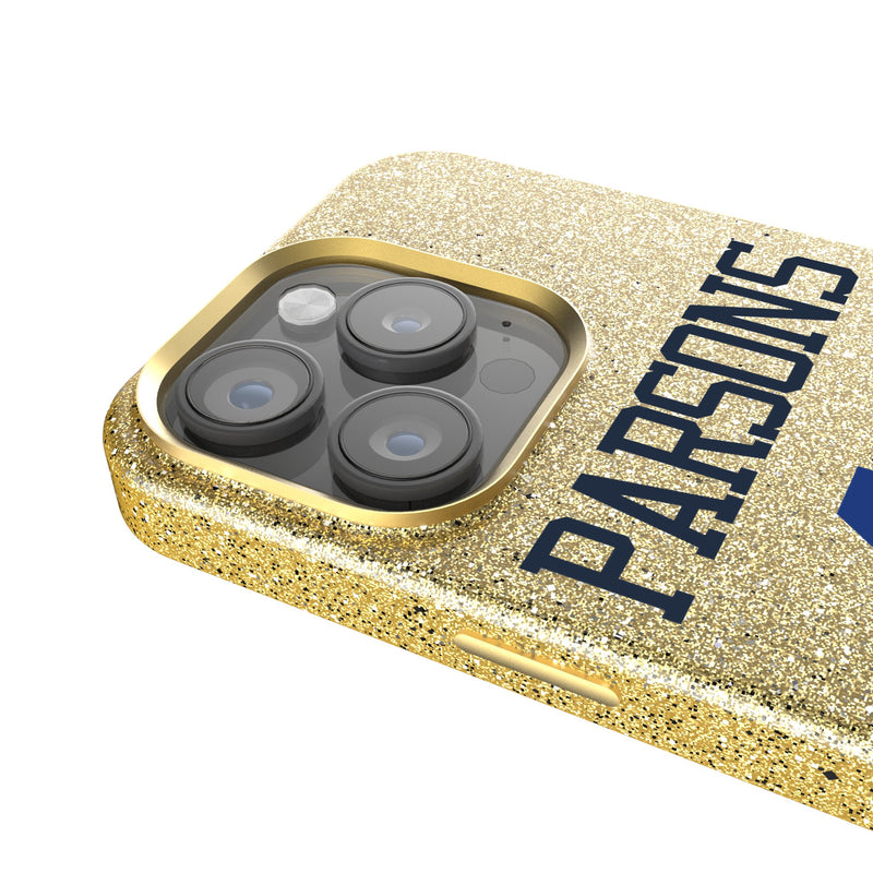Micah Parsons Dallas Cowboys 11 Ready iPhone Bling Phone Case Detail.Jpg