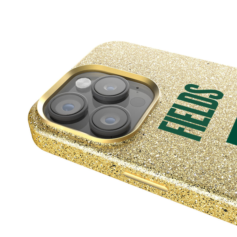 Justin Fields New York Jets 7 Game Tactic iPhone Bling Phone Case for Apple iPhone Detail.Jpg