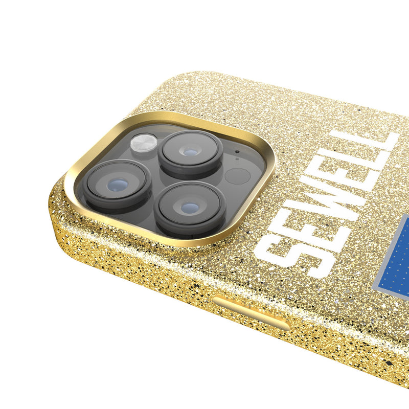Penei Sewell Detroit Lions 58 Ready iPhone Bling Phone Case Detail.Jpg