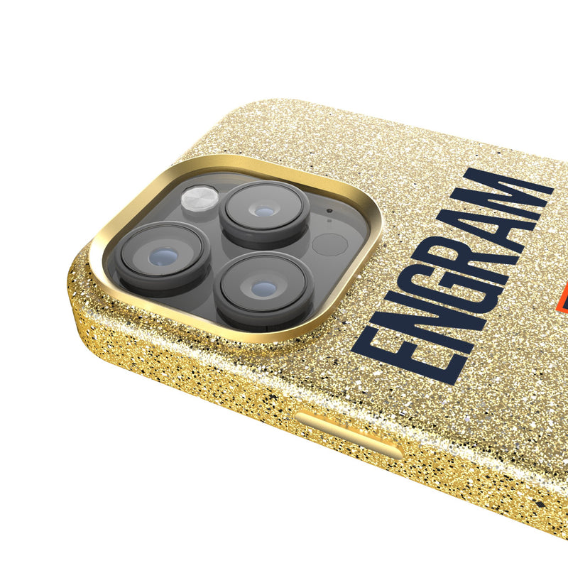 Evan Engram Denver Broncos 1 Game Tactic iPhone Bling Phone Case for Apple iPhone Detail.Jpg
