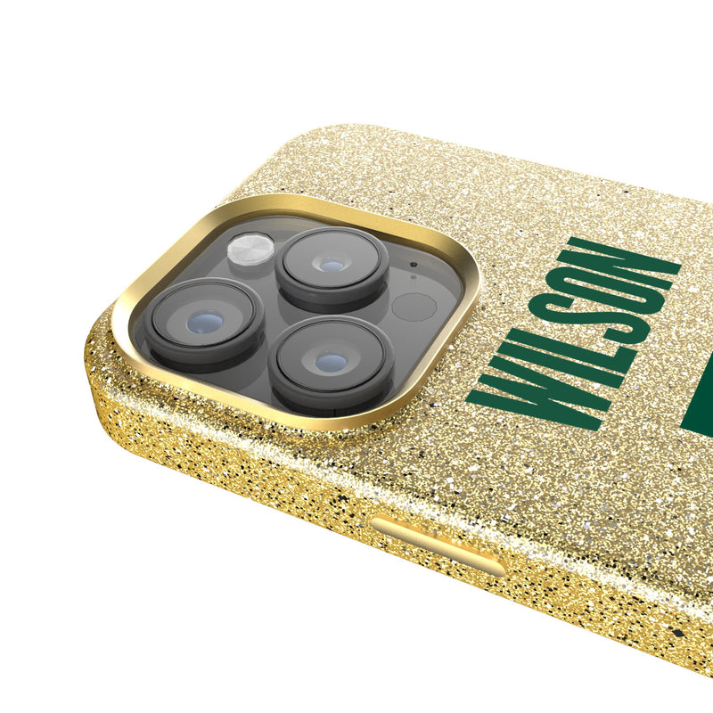 Garrett Wilson New York Jets 5 Ready iPhone Bling Phone Case Detail.Jpg