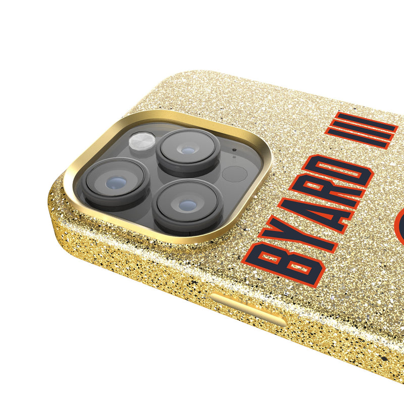 Kevin Byard III Chicago Bears 31 Ready iPhone Bling Phone Case Detail.Jpg