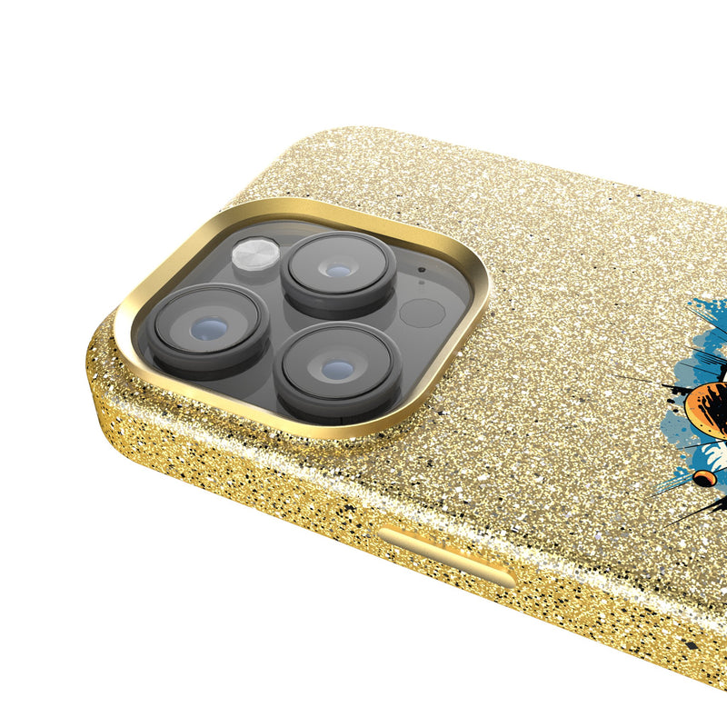 Marvel Fantastic Four Badge iPhone Bling Phone Case for Apple iPhone Detail.Jpg