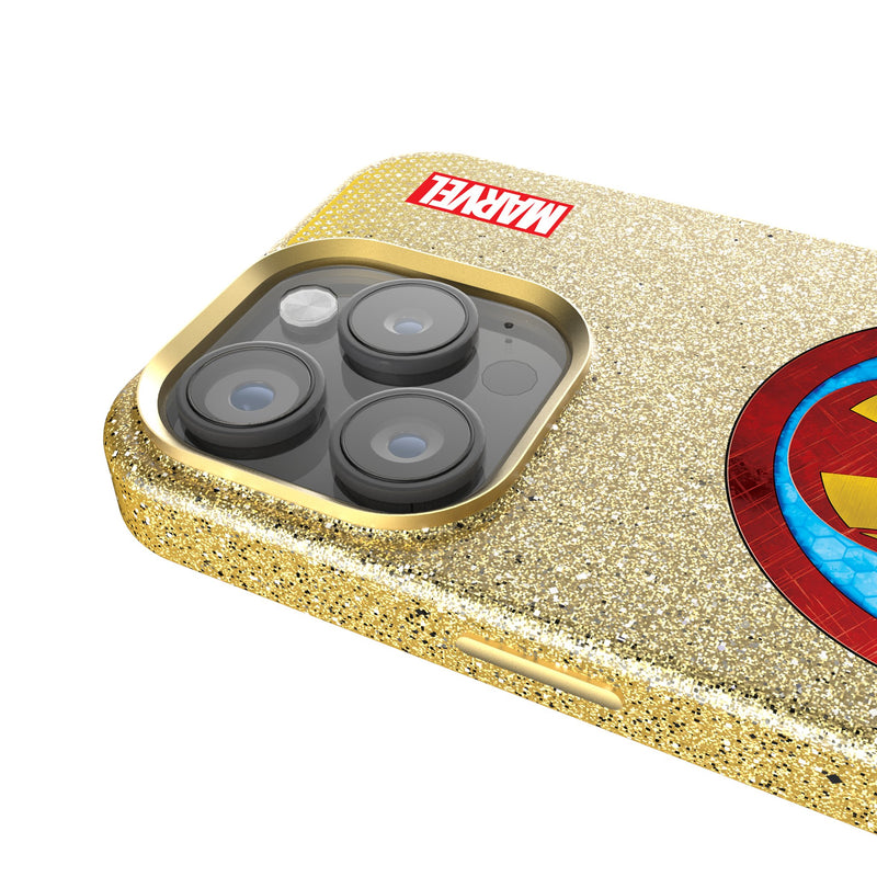 Marvel Avengers Iron Man Grid iPhone Bling Phone Case for Apple iPhone Detail.Jpg