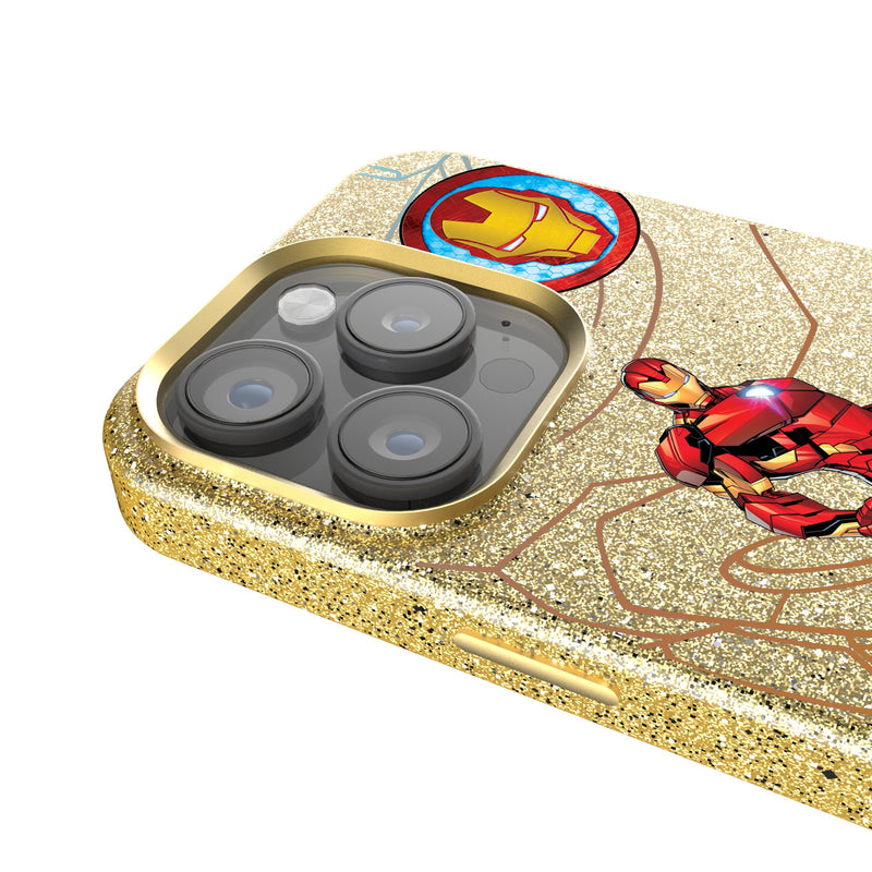 Marvel Avengers Iron Man MechLine iPhone Bling Phone Case for Apple iPhone Detail.Jpg