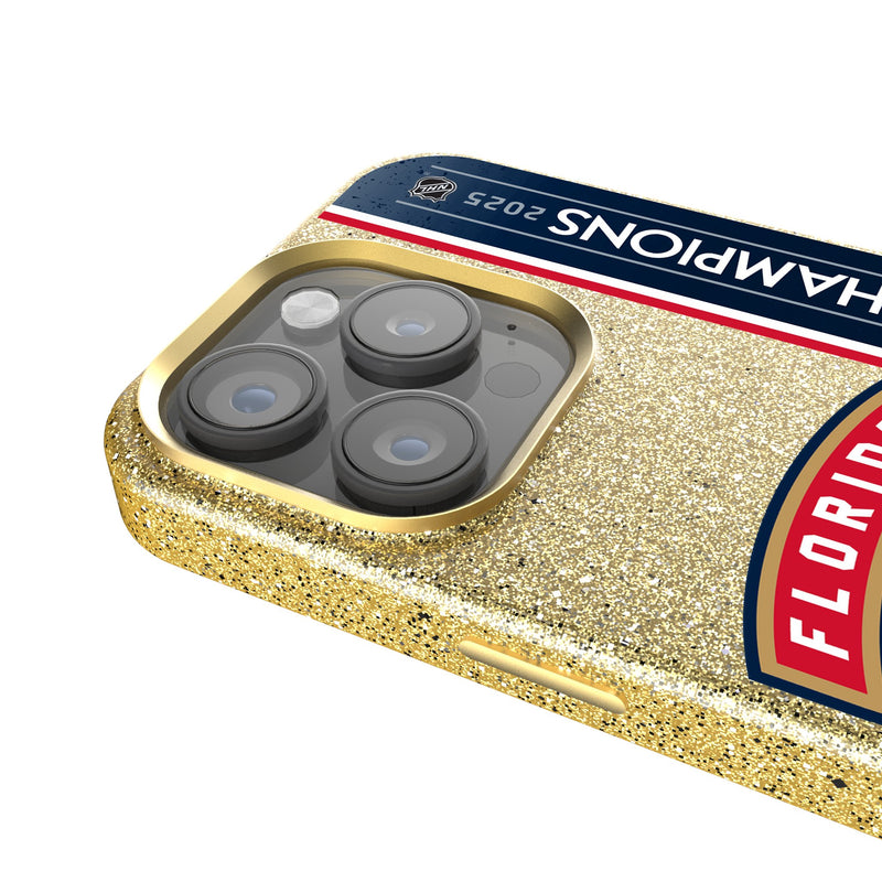 Florida Panthers 2025 Stanley Cup iPhone Bling Phone Case for Apple iPhone Detail.Jpg