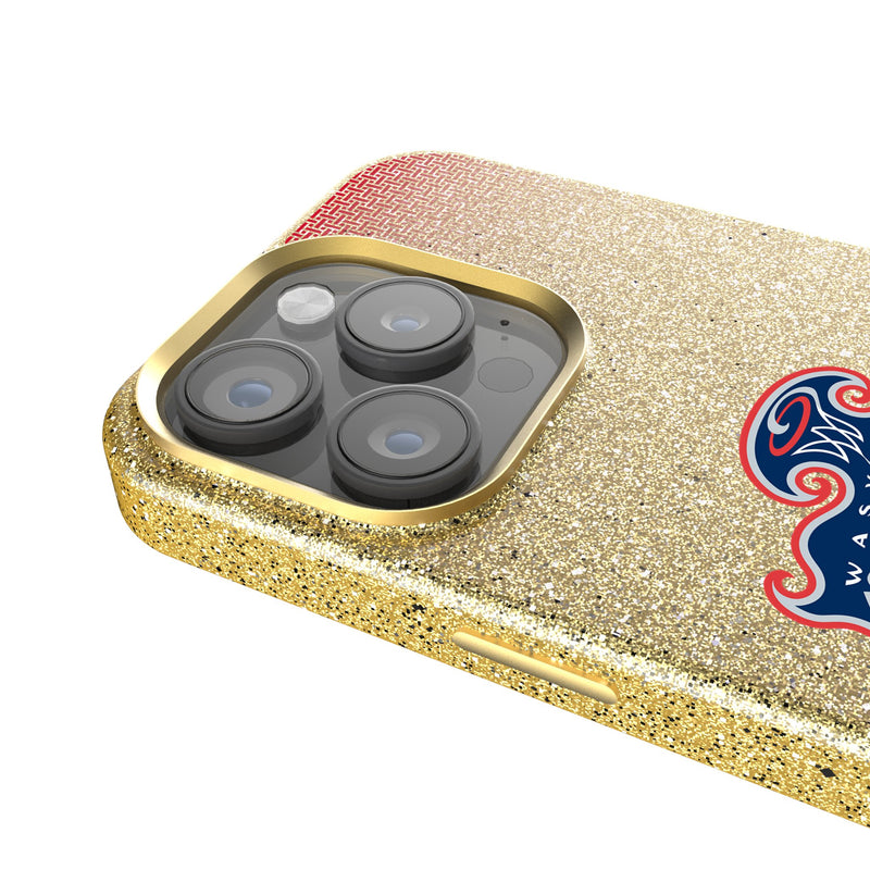 Washington Mystics Linen iPhone Bling Phone Case for Apple iPhone Detail.Jpg