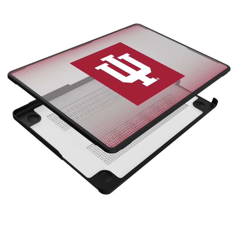 Indiana University Hoosiers Linen MacBook Laptop Case Iso.Jpg