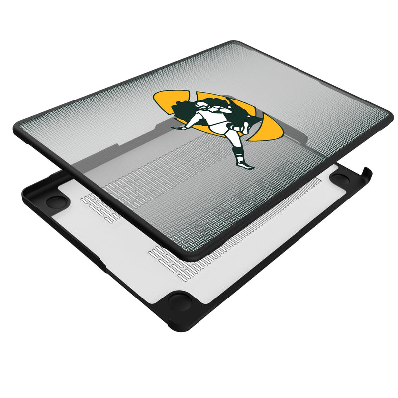 Green Bay Packers Historic Collection Linen MacBook Laptop Case for Apple MacBook Iso.Jpg