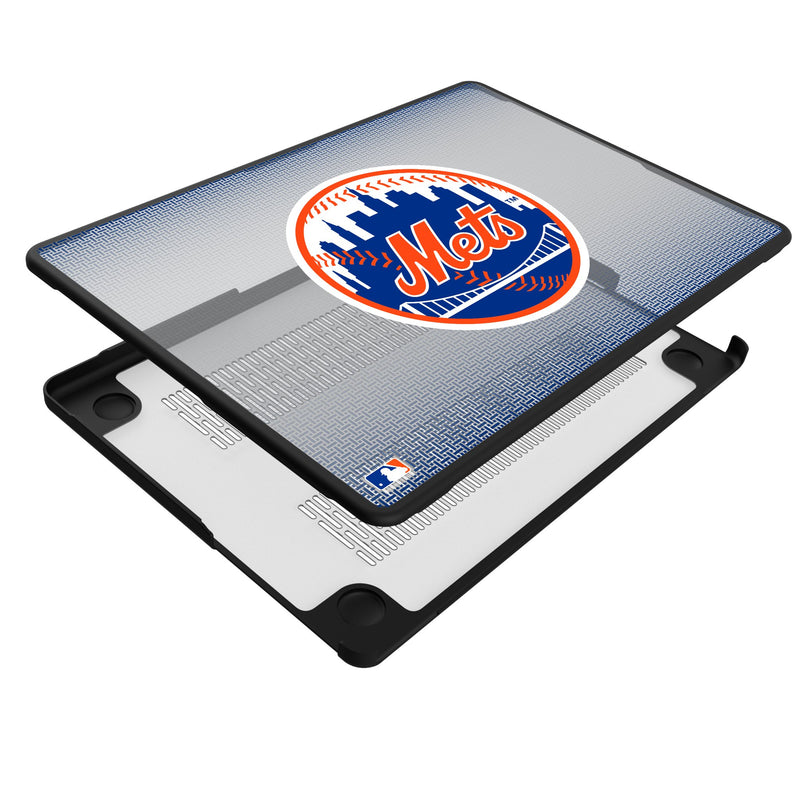 New York Mets Linen MacBook Laptop Case for Apple MacBook Iso.Jpg
