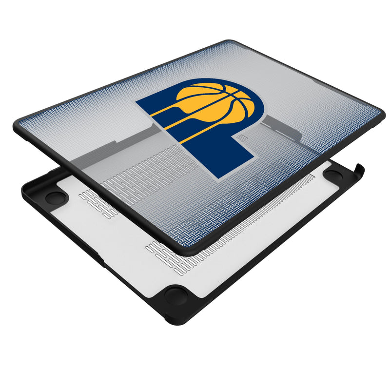 Indiana Pacers Linen MacBook Laptop Case Iso.Jpg