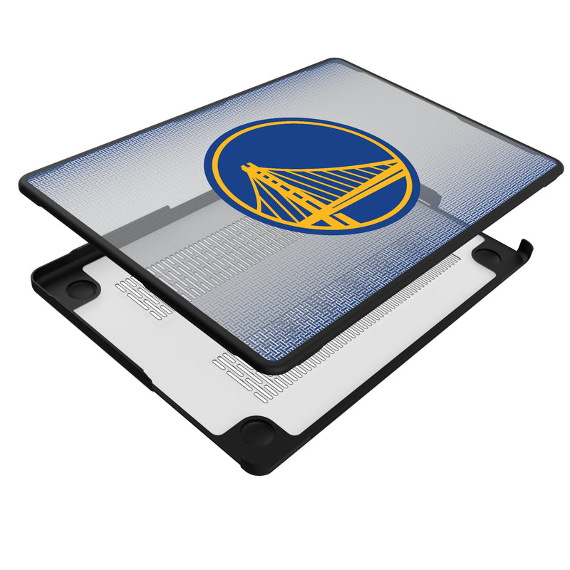 Golden State Warriors Linen MacBook Laptop Case Iso.Jpg