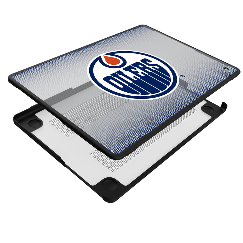 Edmonton Oilers Linen MacBook Laptop Case for Apple MacBook Iso.Jpg