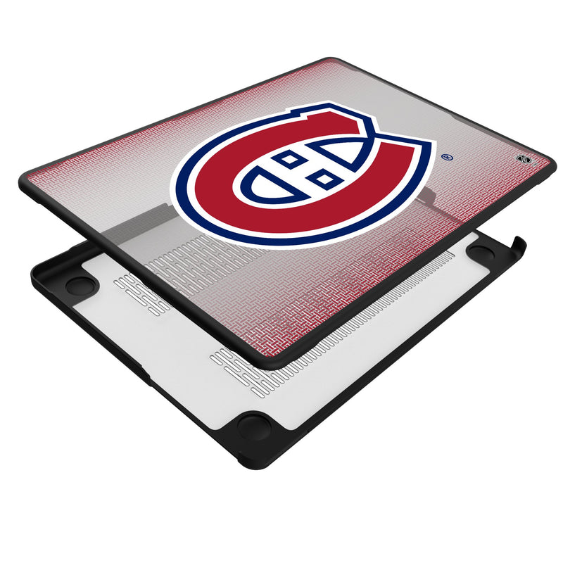 Montreal Canadiens Linen MacBook Laptop Case for Apple MacBook Iso.Jpg