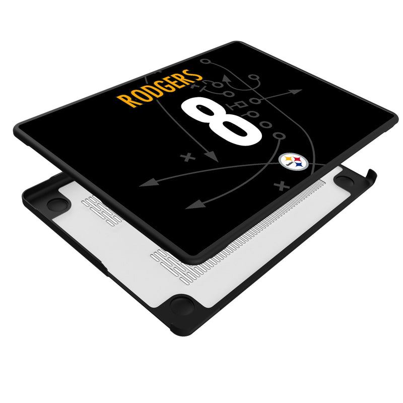Aaron Rodgers Pittsburgh Steelers 8 Game Tactic MacBook Laptop Case for Apple MacBook Iso.Jpg