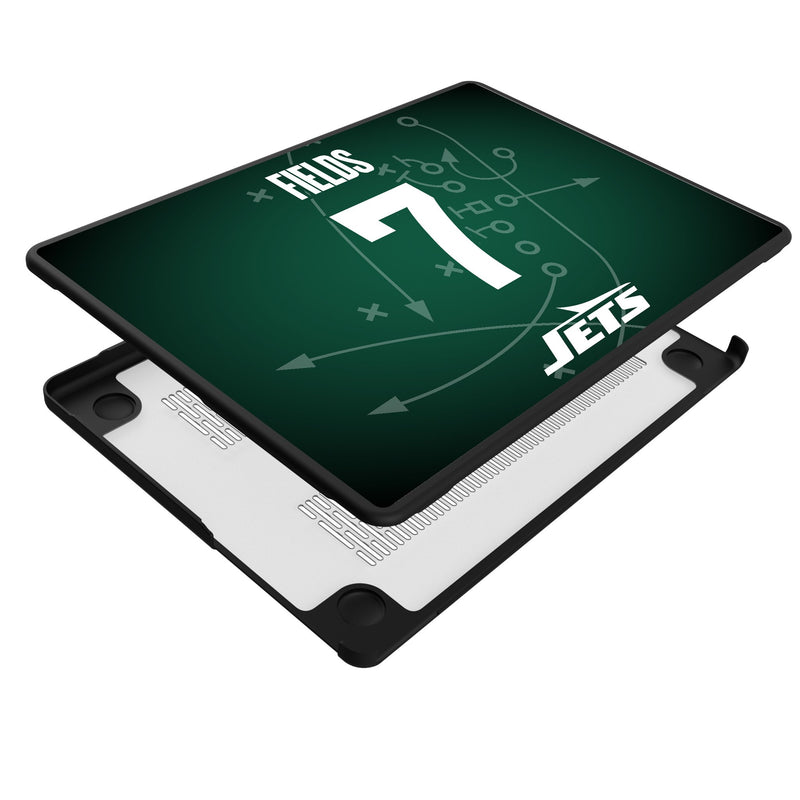 Justin Fields New York Jets 7 Game Tactic MacBook Laptop Case for Apple MacBook Iso.Jpg