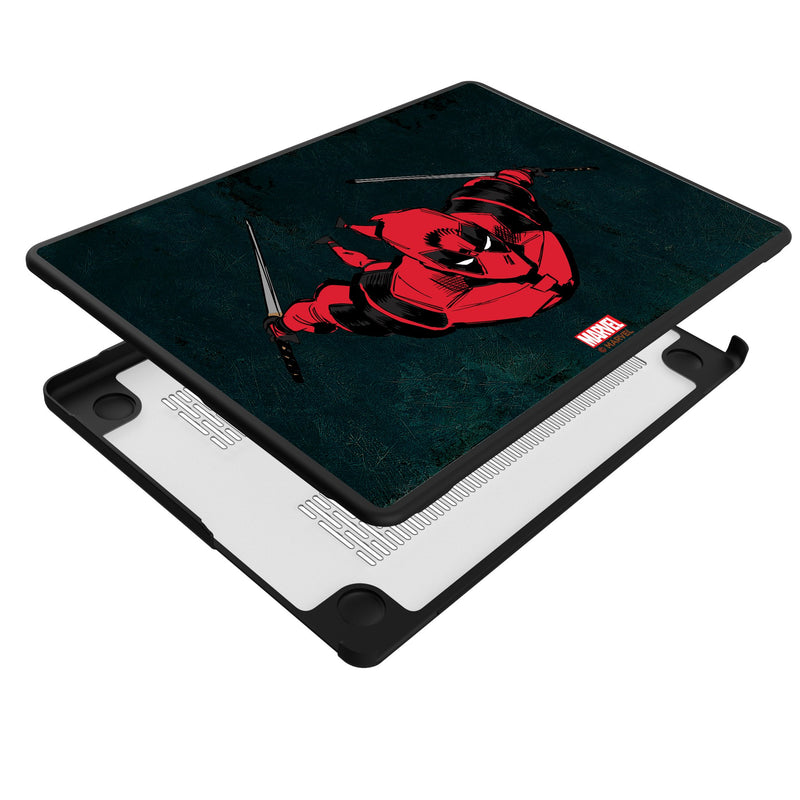 Marvel Deadpool Badge MacBook Laptop Case for Apple MacBook Iso.Jpg