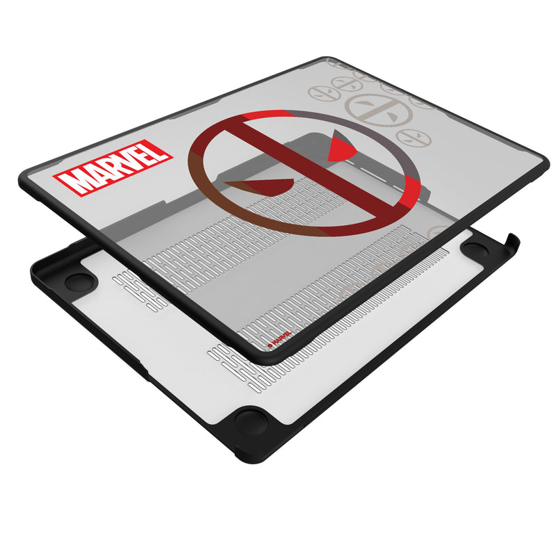 Marvel Deadpool Sigil MacBook Laptop Case for Apple MacBook Iso.Jpg